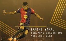 亚马尔：很骄傲获得金童奖，我不会忘记巴萨和西班牙的教练队友们