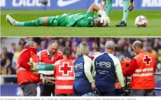 🤕荷兰门将西莱森因脑震荡昏厥离场 仍需接受48小时的医疗观察