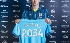 哈兰德加盟曼城以来联赛打进79球英超最多，领先第二名萨拉赫24球