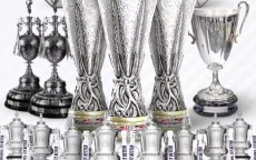 祖上也阔过😎热刺奖杯柜新增第3座欧联，曾8夺足总杯&7夺社区盾