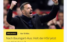 德天空：范尼即将成为莱斯特城新帅，他不会执教汉堡