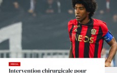 尼斯官方：41岁巴西后卫丹特右膝半月板受伤，将接受手术