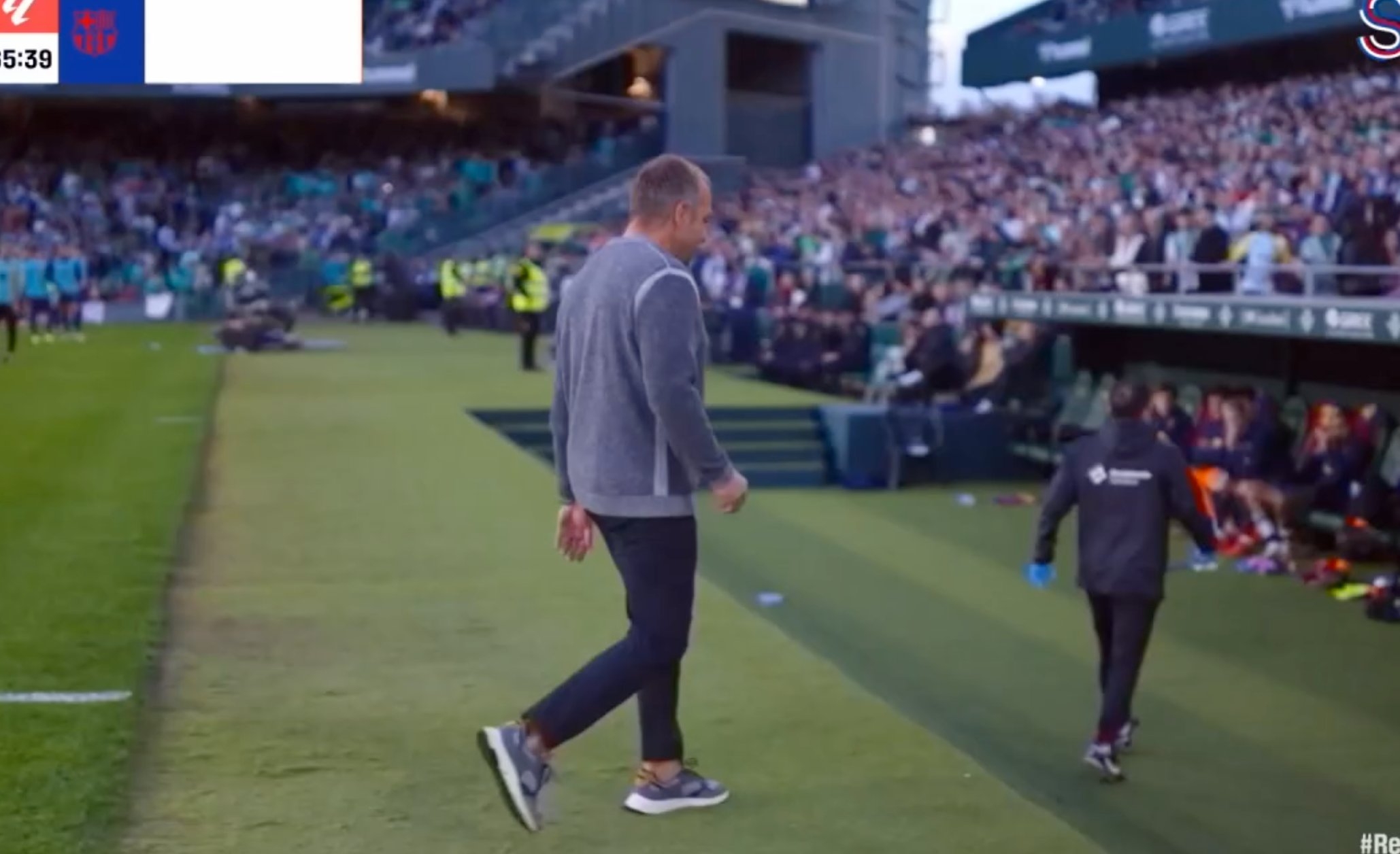 弗里克谈巴萨被逼平:我们一开始就踢得很糟糕 不认可将我罚下