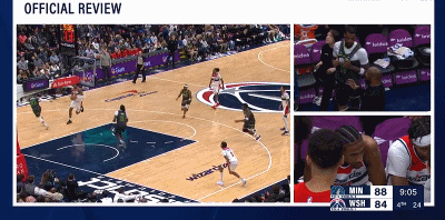 😖好在是年轻！萨尔切入隔扣被里德凶狠犯下砸地&回看普通犯规