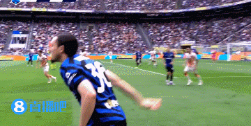 国米遭打击！帕瓦尔被推落地不稳&因伤被换下，比塞克替补登场