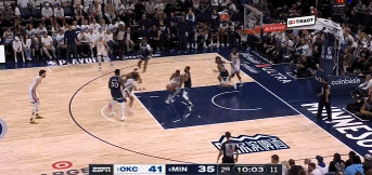 真玩命防！康利硬顶杰伦威 送迎面大帽并最终迫使对方出球👿